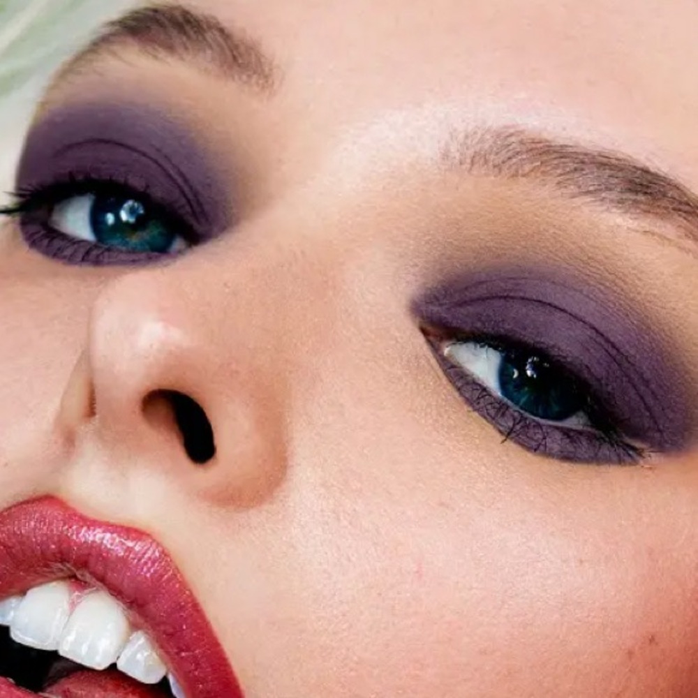 about-face Matte Fluid Eye Paint Eyeshadow Infinity Matte Eggplant Purple NEW